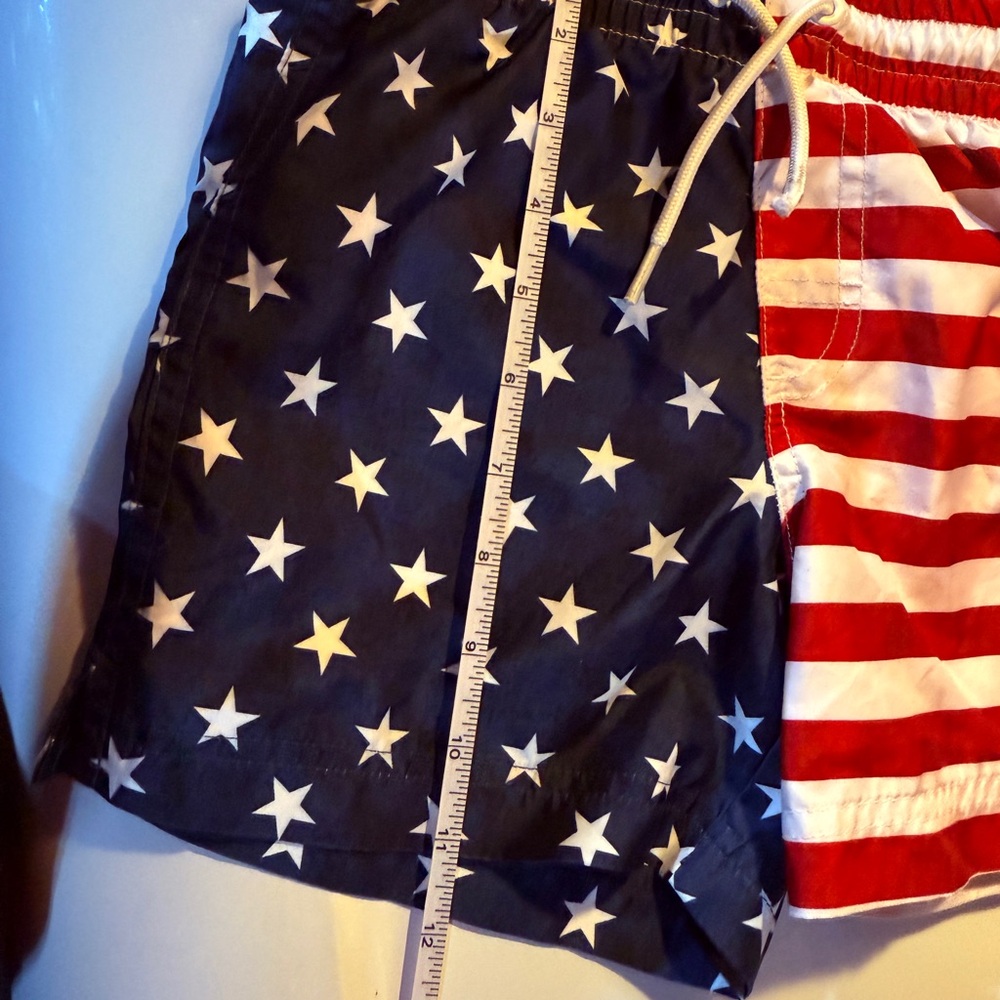Patriotic Star and Stripe Boys Swim Shorts - Picture 12 of 13